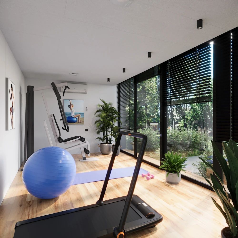 Licht en modern interieur van een Bosz House